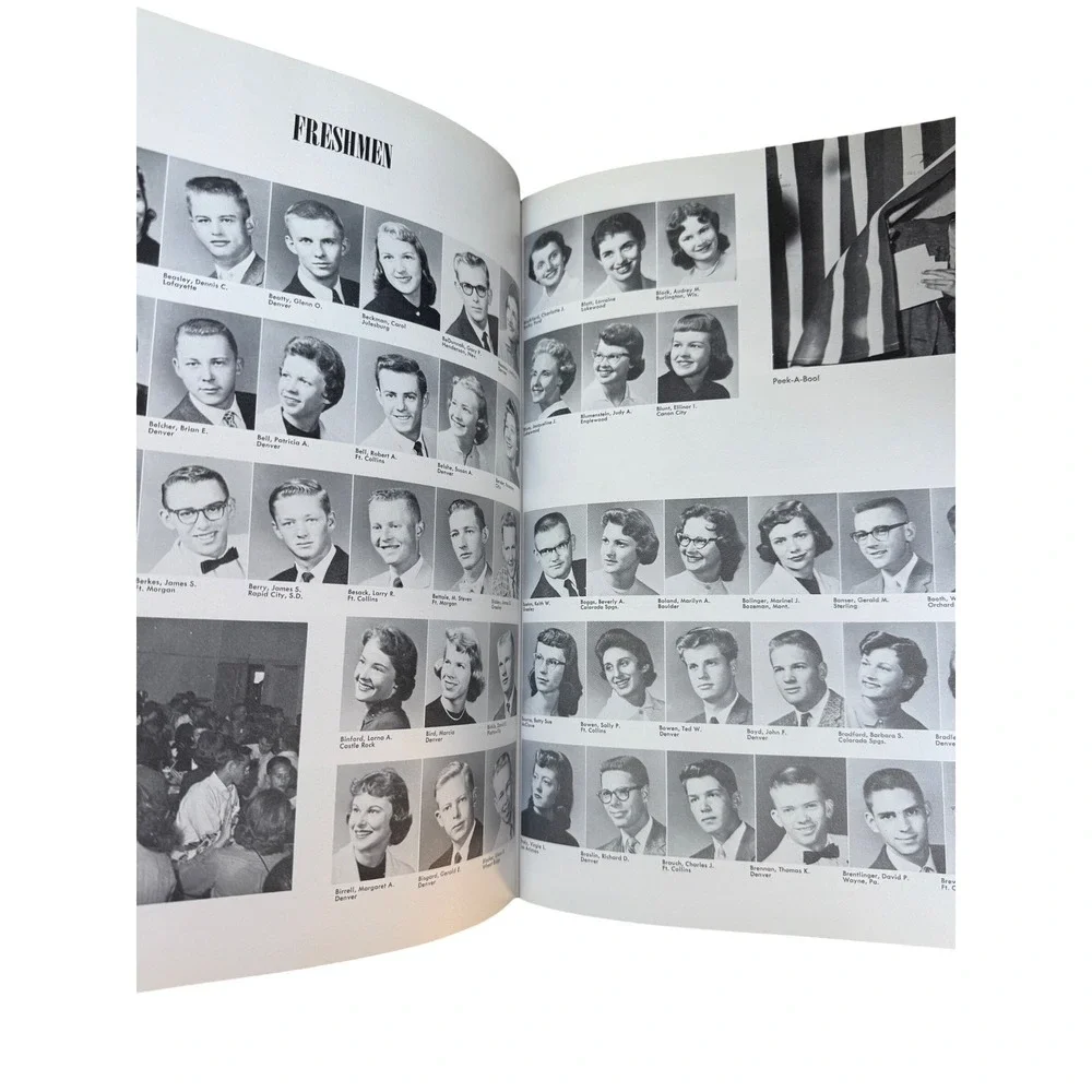 Silver Spruce 1959 Yearbook Colorado State University‎ Forestry Vintage